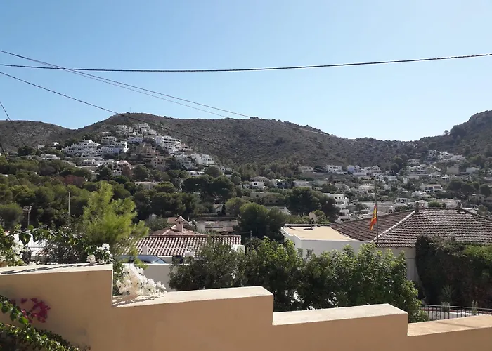 Apartamento en Moraira con piscina 100 m de la playa